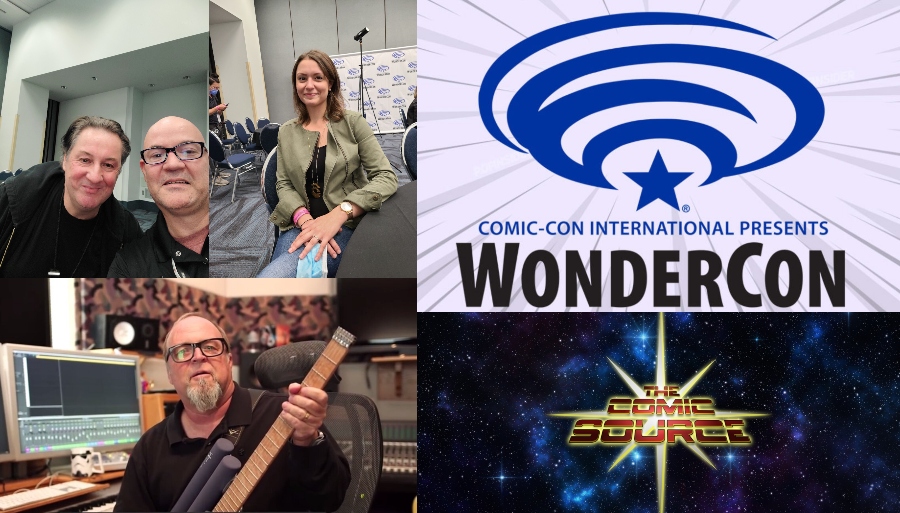 The Music of Anti-Heroes at WonderCon: The Comic Source Podcast