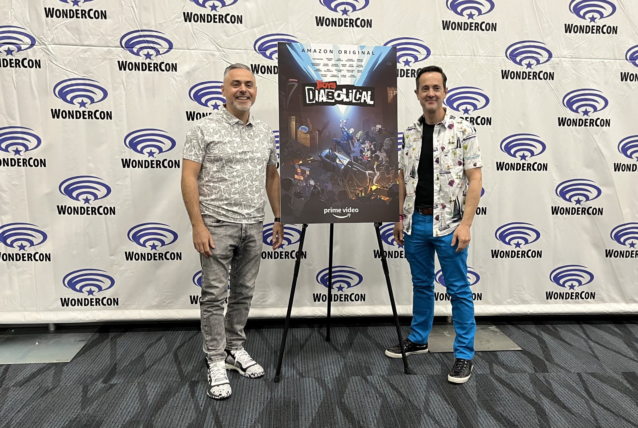 The Boys Diabolical | A Chat With Simon Racioppa And Giancarlo Volpe On The Series At Wondercon 2022