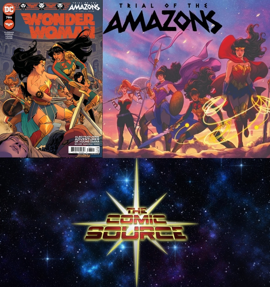 Trial of the Amazons Part V Spotlight: The Comic Source Podcast