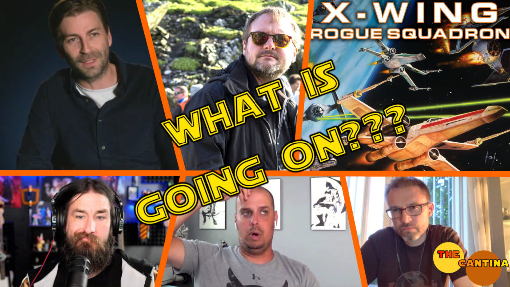 Breaking Down The BIG Star Wars News, Rogue Squadron Moved, Rian Johnson's Trilogy News, Grammar Rodeo Set After Jedi The Cantina Video