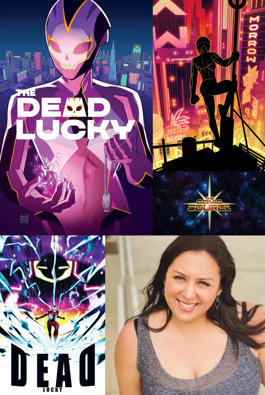 The Dead Lucky Spotlight with Melissa Flores: The Comic Source Podcast