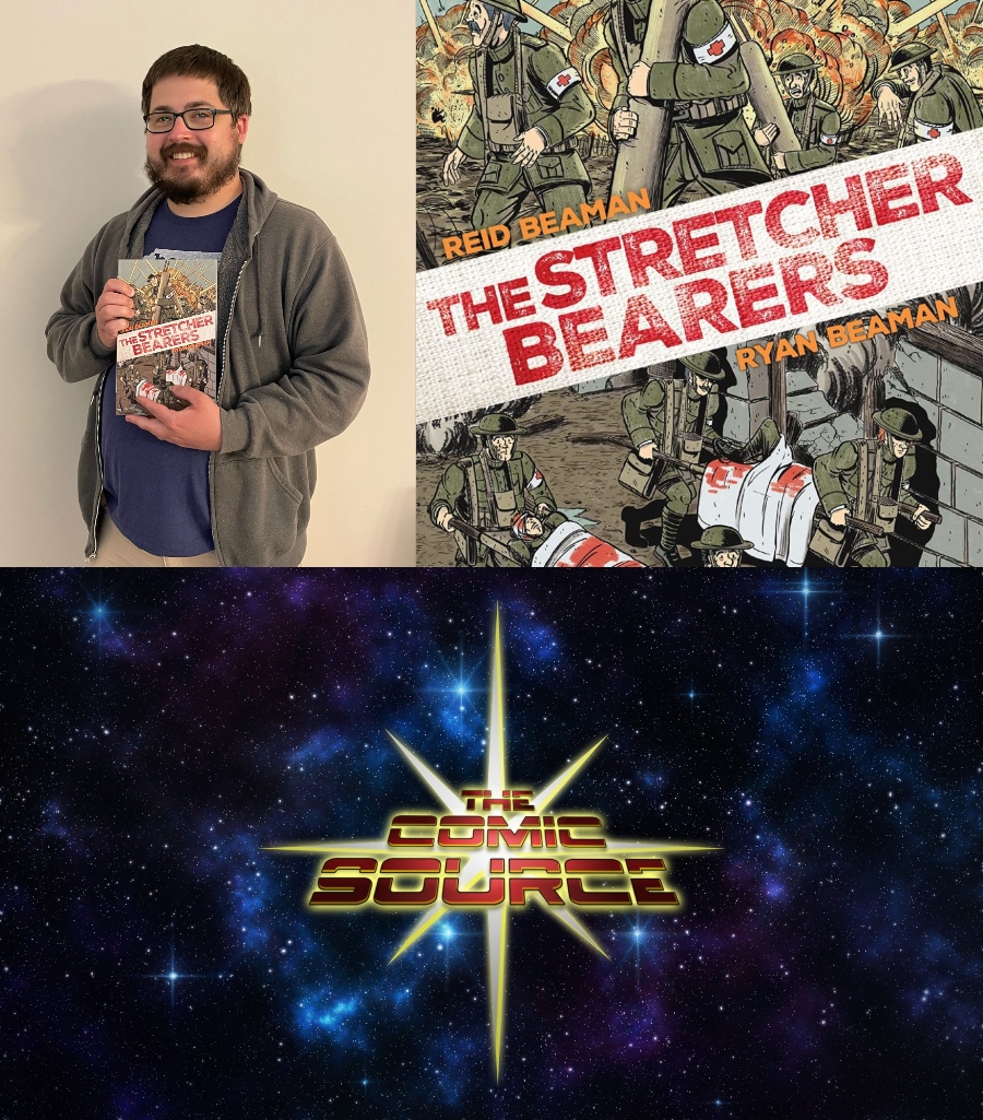 The Stretcher Bearers Spotlight with Reid Beaman: The Comic Source Podcast