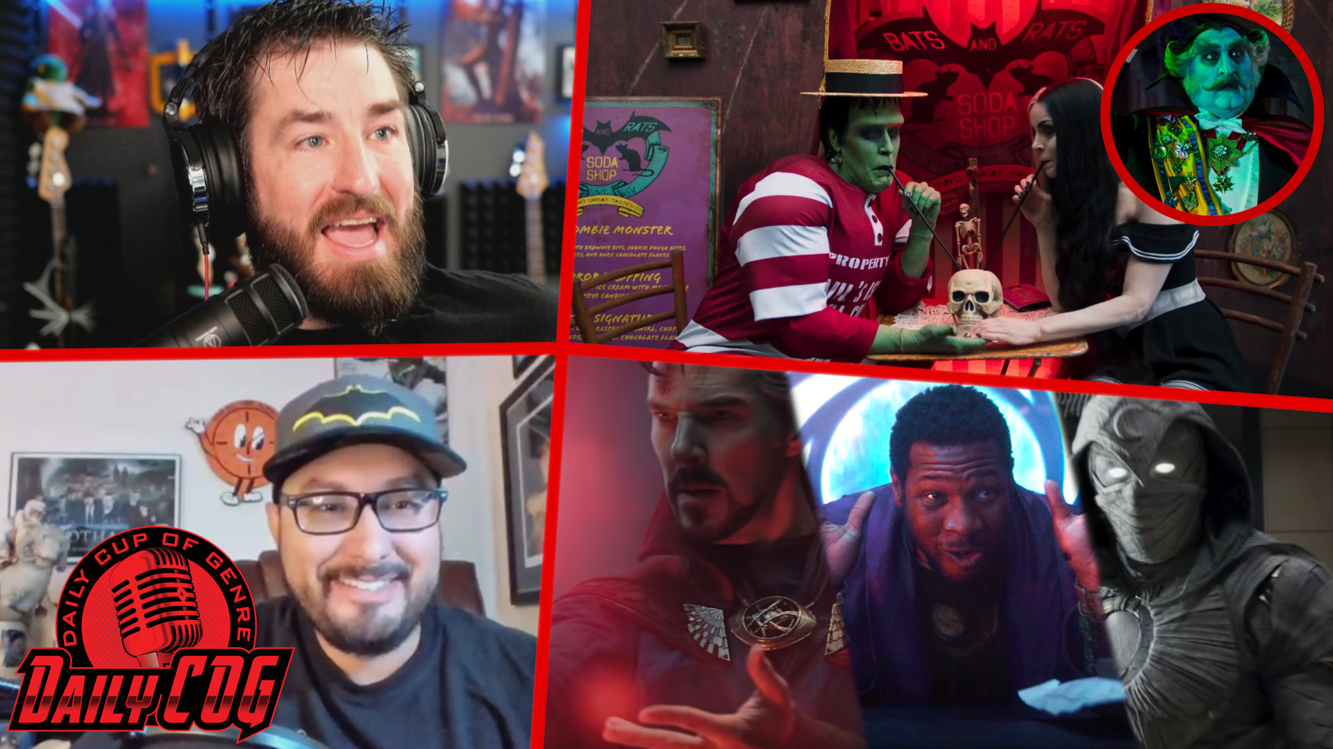 The Munsters Trailer Reaction (Not For Everyone) & MCU Blues | Daily COG