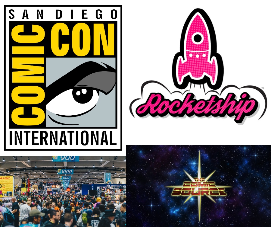 Rocketship Entertainment at SDCC 2022: The Comic Source Podcast