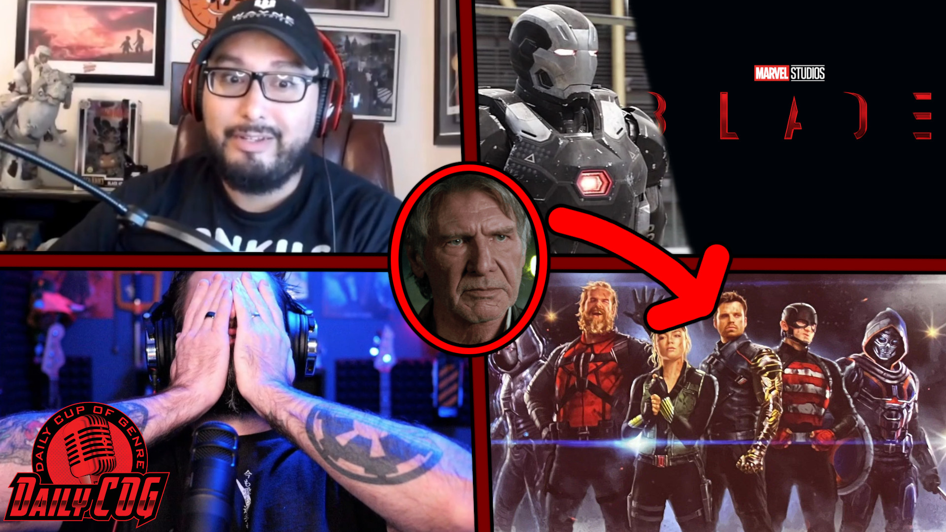 CRAZY MCU News! Blade, Armor Wars Shake-Up & Harrison Ford For Thunderbolts? | Daily COG