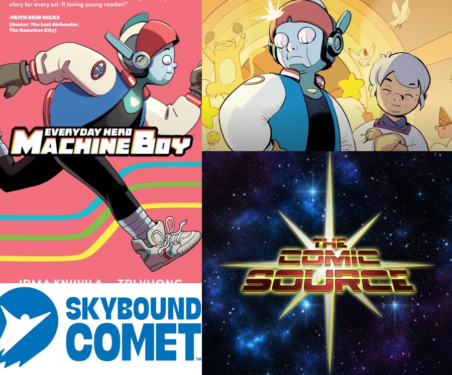 Everyday Hero: Machine Boy – Skybound Comet Spotlight: The Comic Source Podcast