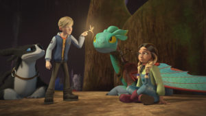 Aimee Garcia Voices Alex in Dragons: The Nine Realms