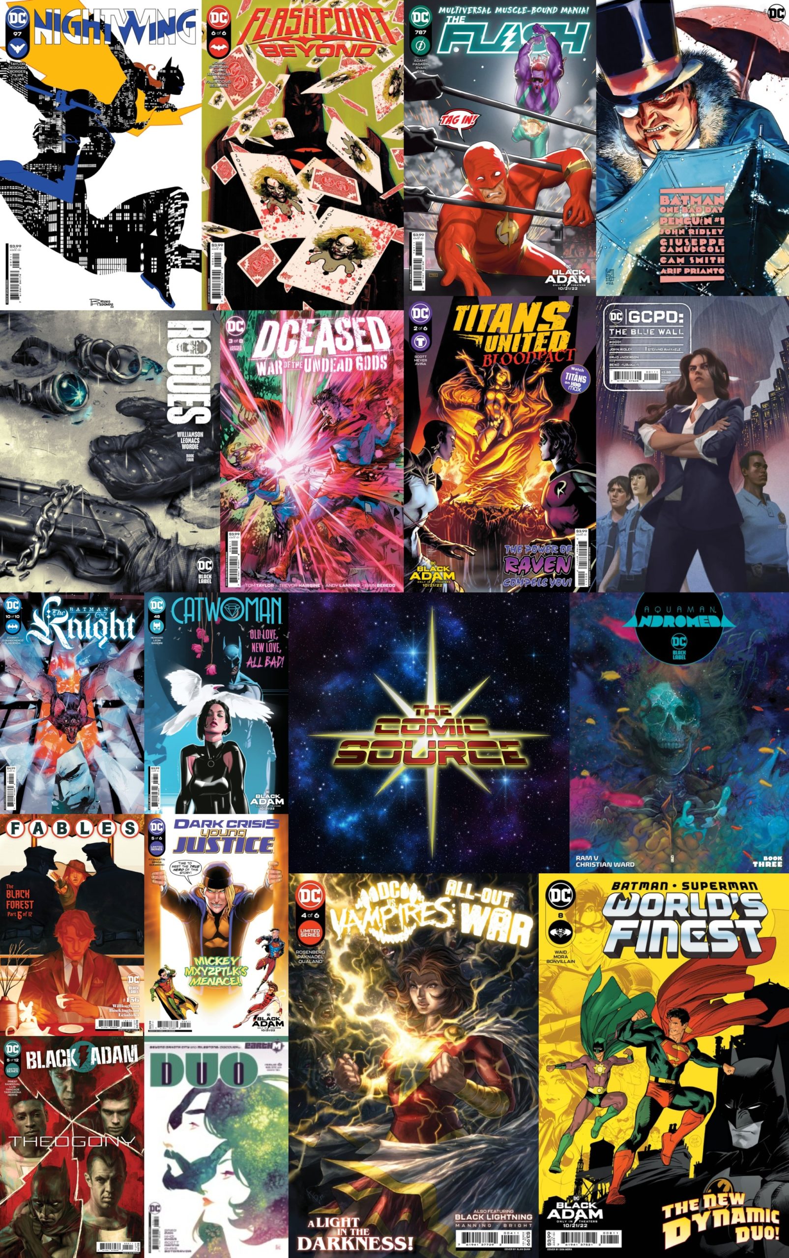 DC Spotlight October 18, 2022: The Comic Source Podcast