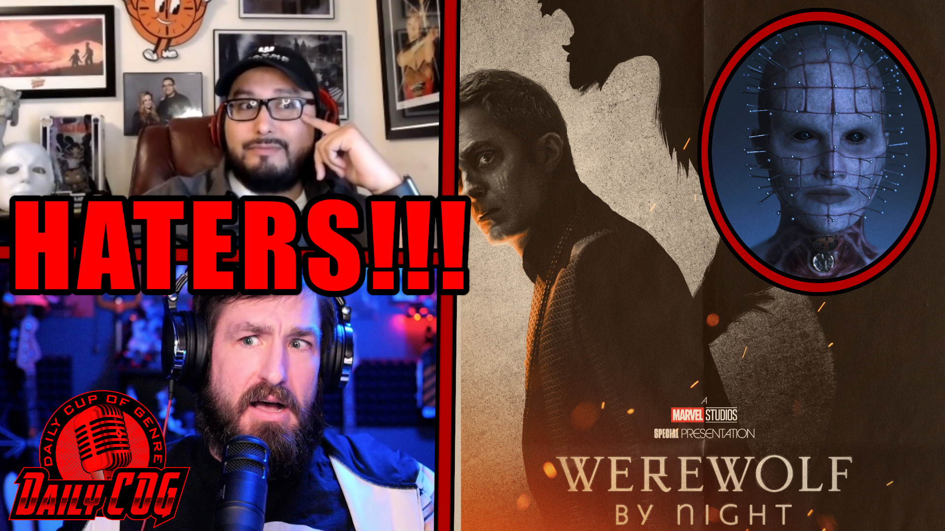 He-Man Woman Haters-React To Werewolf By Night & Hellraiser | Daily COG