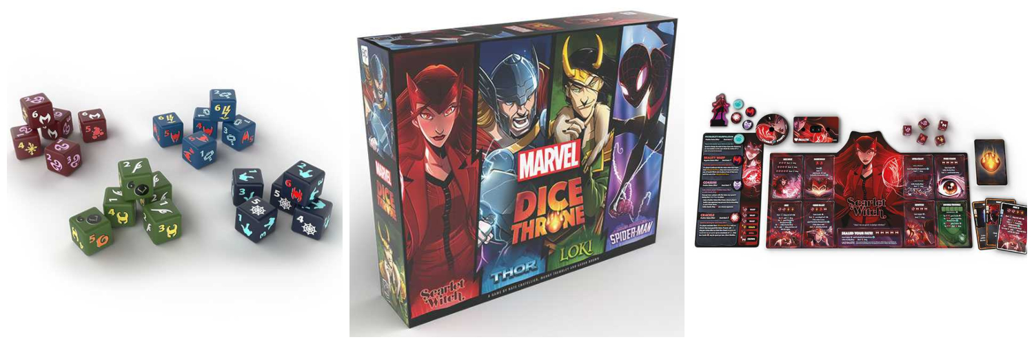 Tabletop Game Review – Marvel Dice Throne