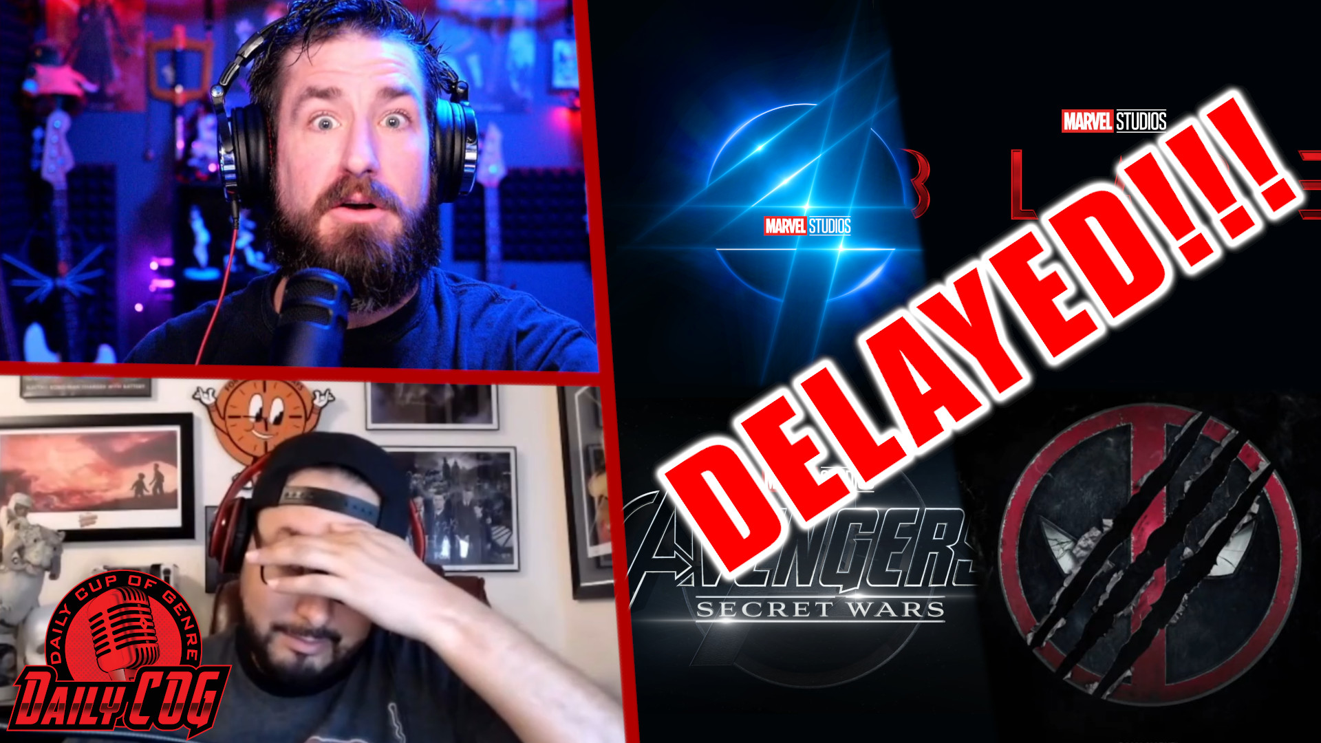 SHOCKING Marvel Delays: Fantastic Four, Deadpool 3, 2 Others | Daily COG