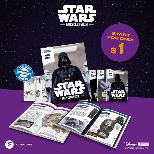 Fanhome Announces The 90 Volume Star Wars Encyclopedia