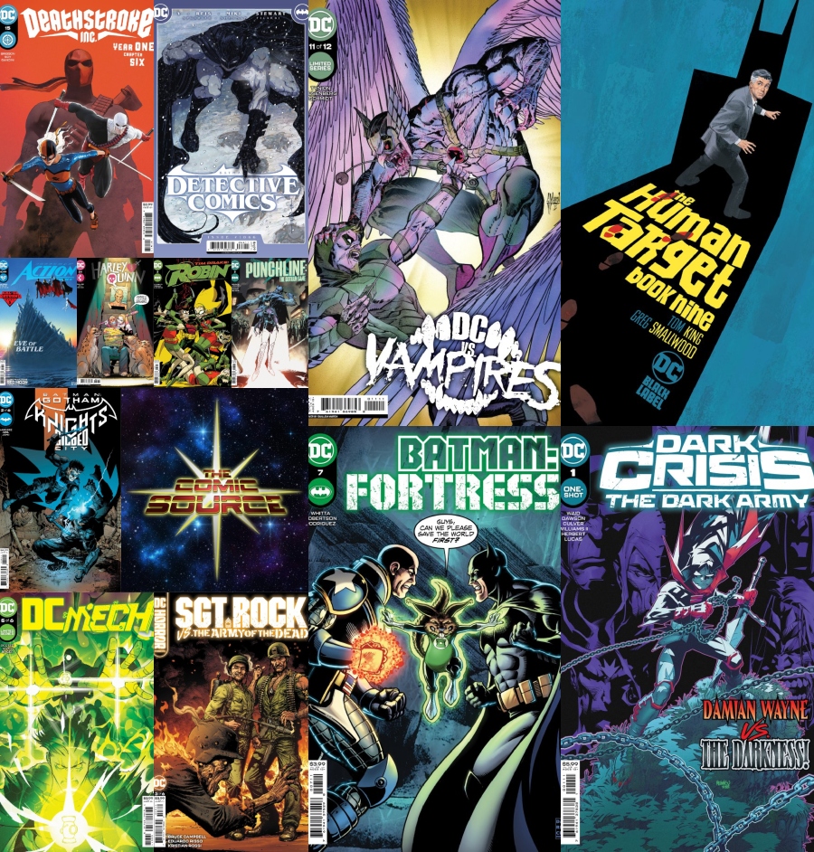 DC Spotlight November 22, 2022: The Comic Source Podcast