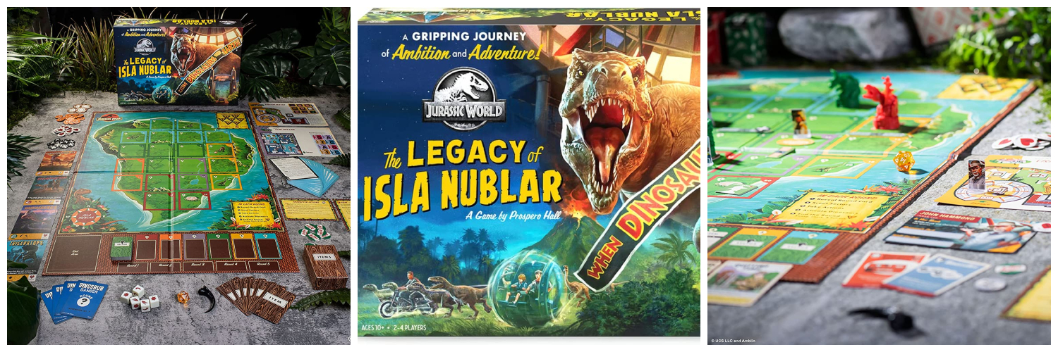 <strong>Tabletop Game Review – Jurassic World: The Legacy of Isla Nublar</strong>