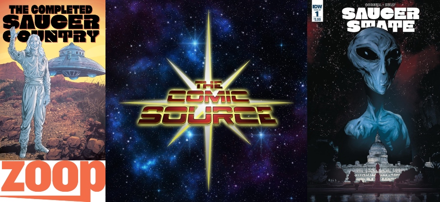 Saucer Country Campaign on Zoop with Paul Cornell: The Comic Source Podcast