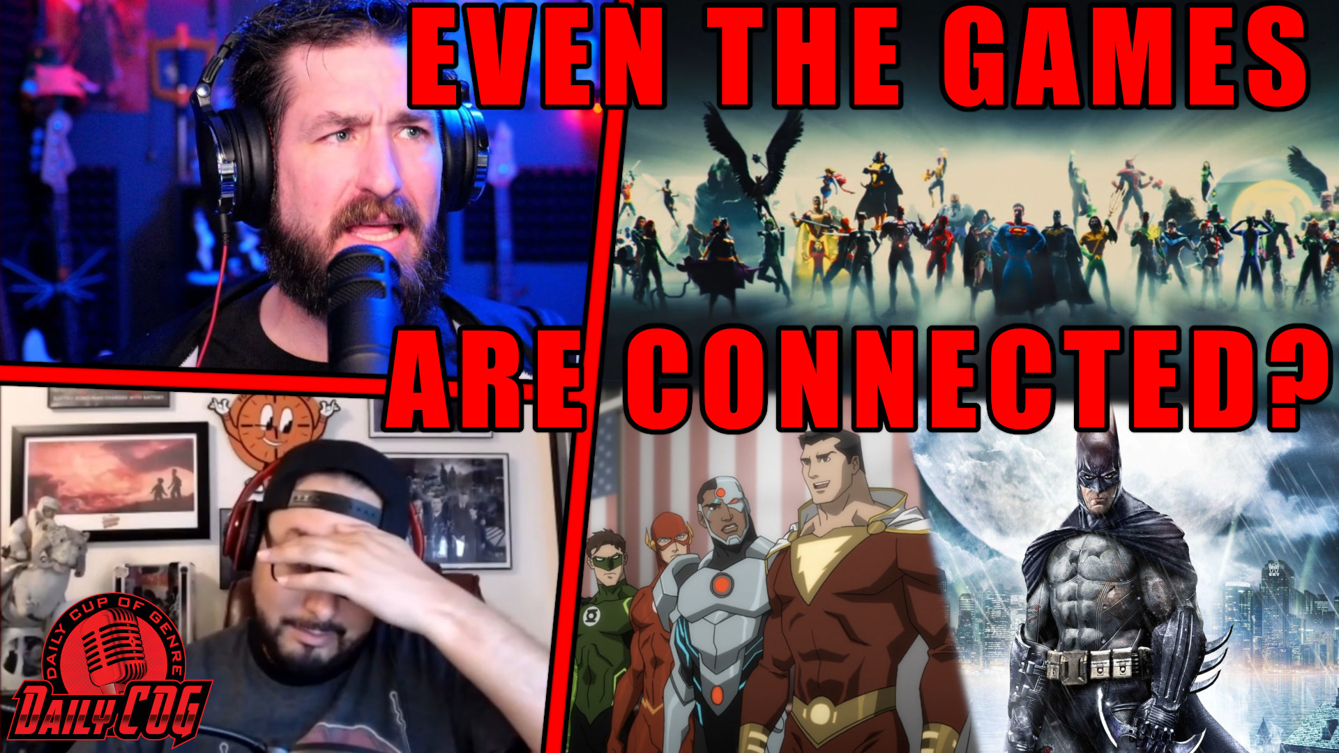 The DCU Is All Connected Including Games: Good Idea Or Bad? | D-COG