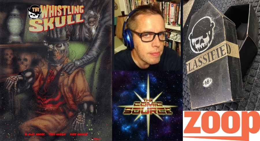 Whistling Skull Campaign on Zoop with B. Clay Moore: The Comic Source Podcast