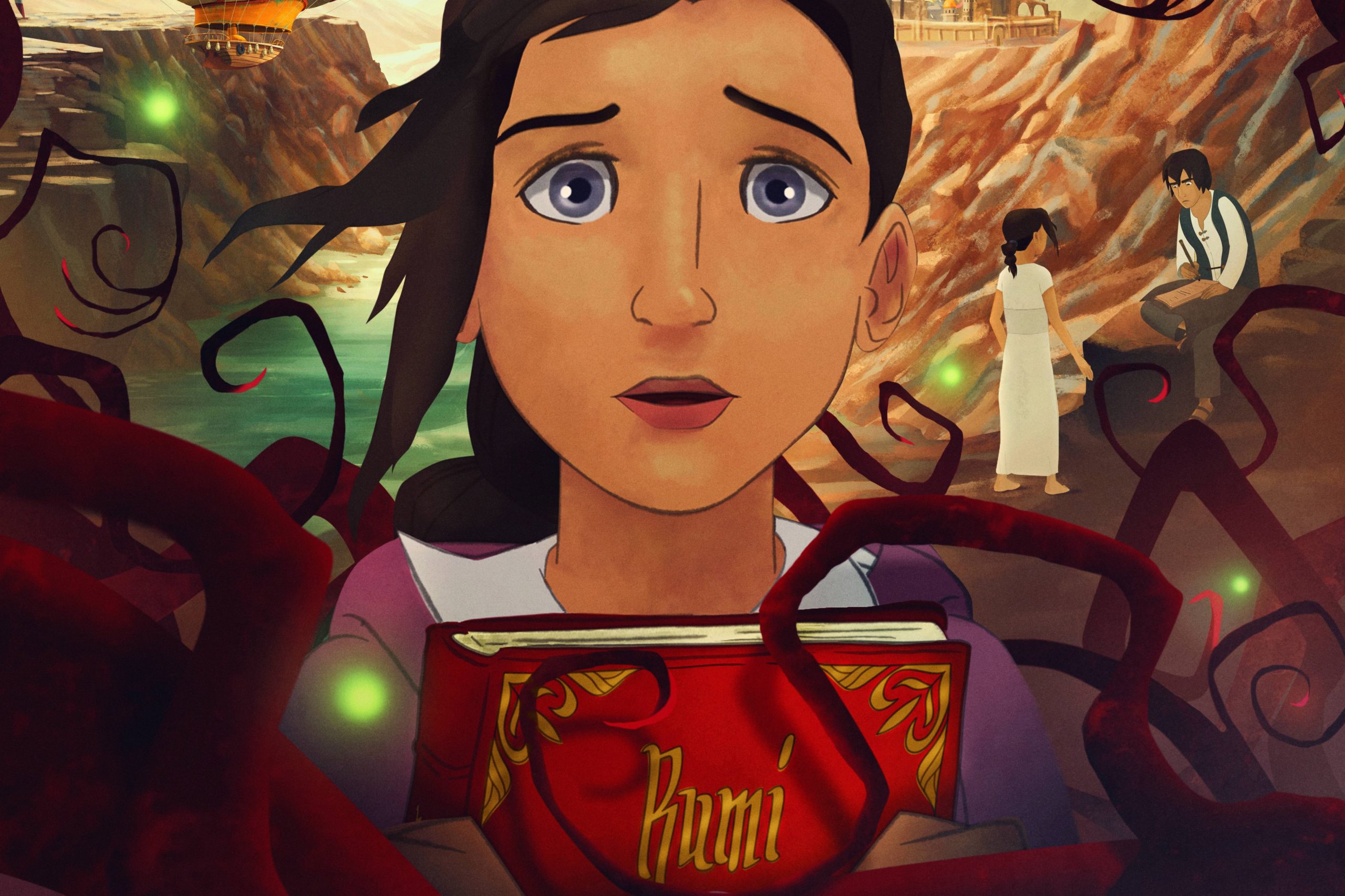 Lamya’s Poem Animated Trailer Has Young Girl Leaping Between Current and Past Syria