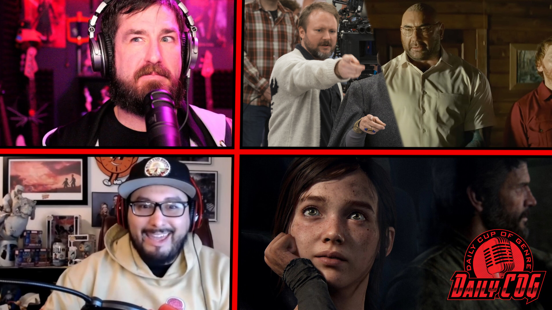 Wacky Wednesday: From Rian Johnson & Dave Bautista To The Last Of Us | D-COG