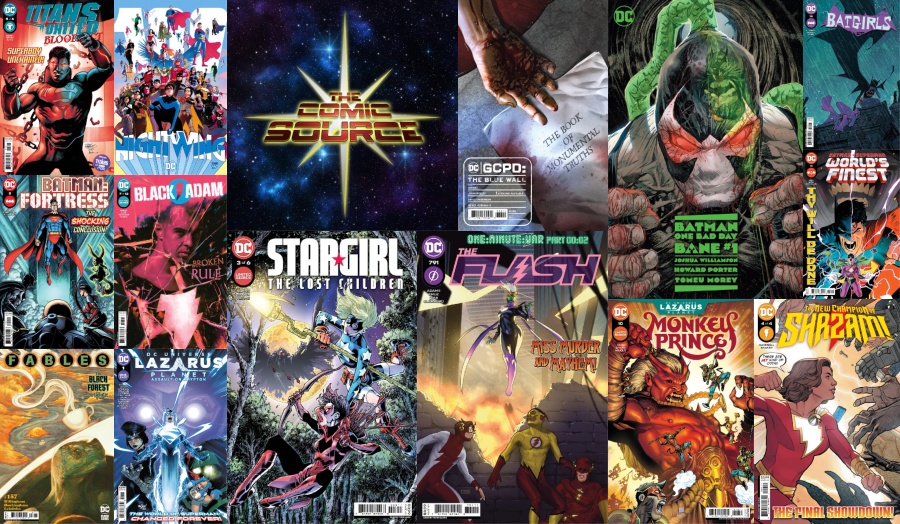 DC Spotlight January 17, 2023: The Comic Source Podcast