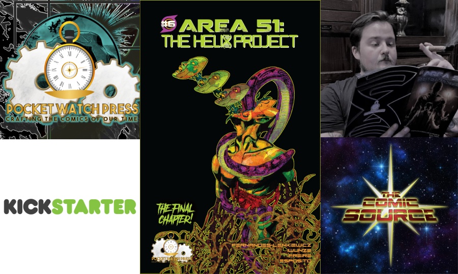 Area 51: The Helix Project #6 Spotlight: The Comic Source Podcast