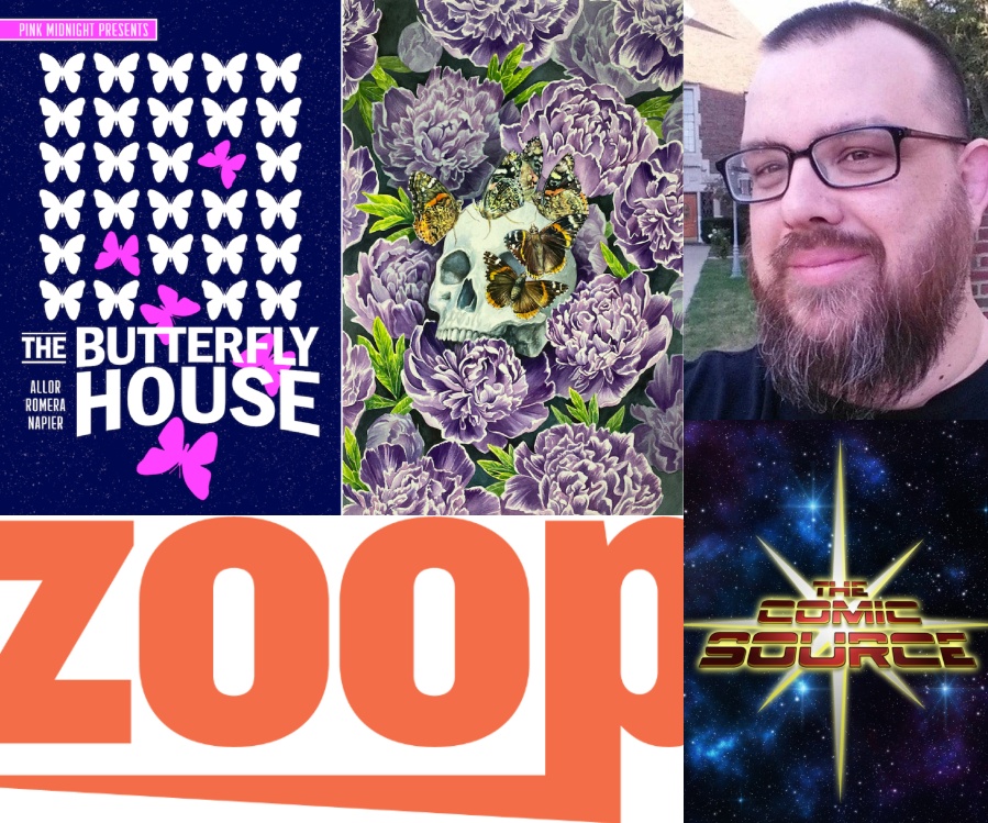 Pink Midnight Presents: The Butterfly House Spotlight: The Comic Source Podcast