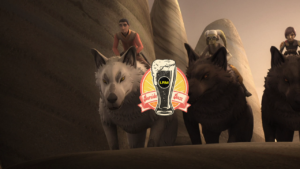 According to the latest Star Wars Barside Buzz, Ahsoka rumored to feature Loth-Wolves and Ahsoka may even ride one as her steed.