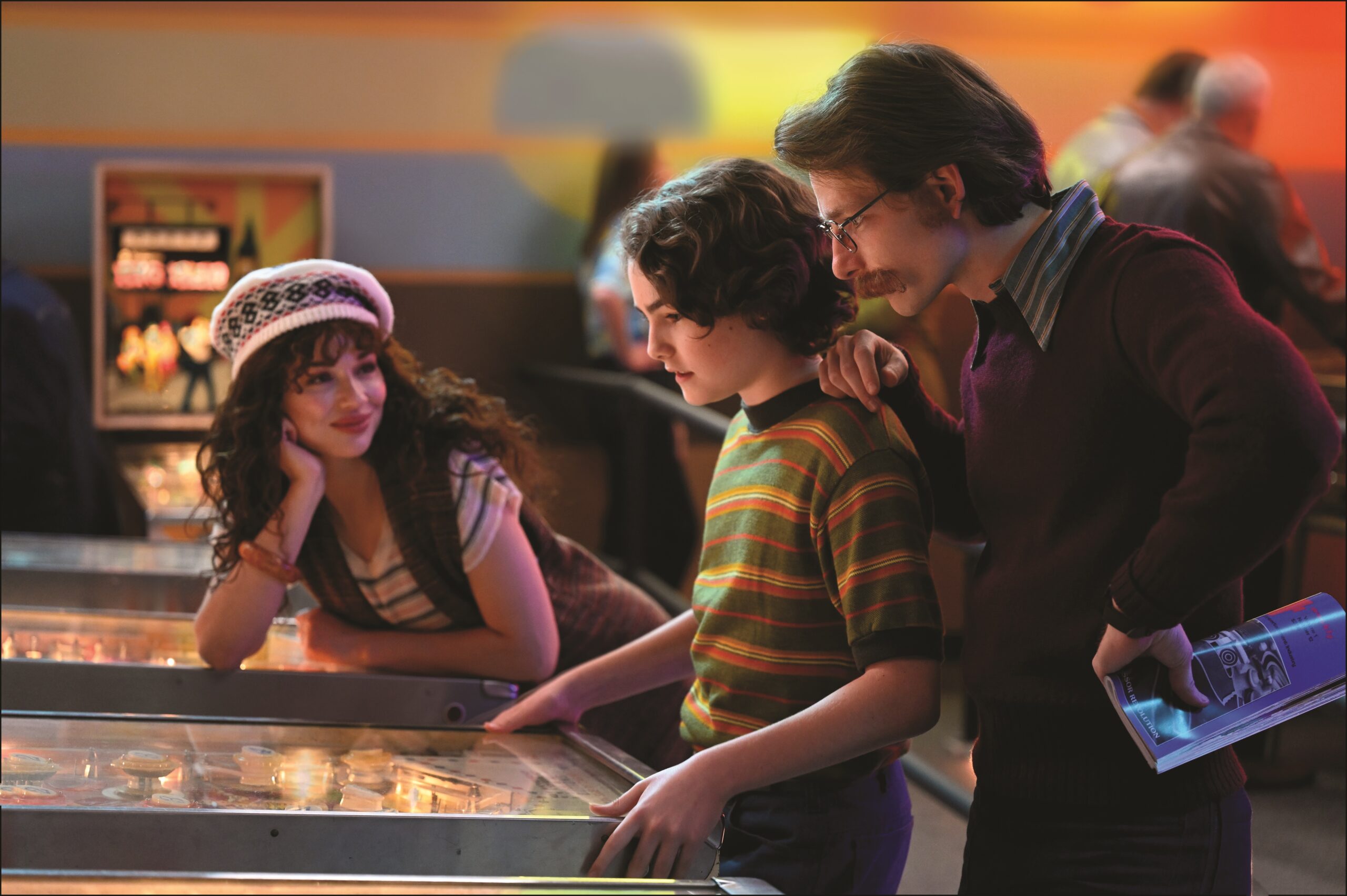 Mike Faist and Crystal Reed in Pinball: The Man Who Saved the Game