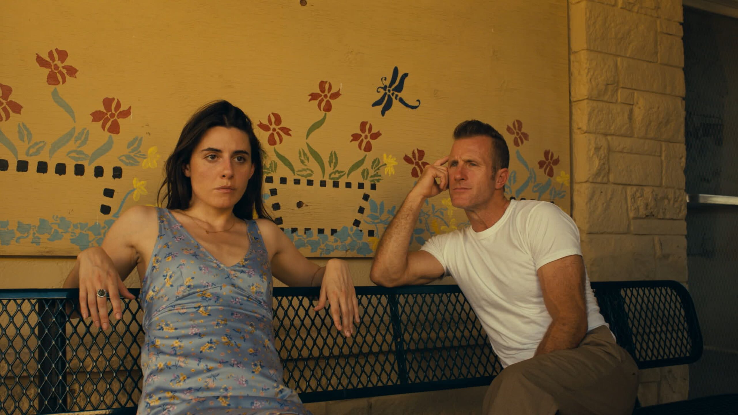 Marianne Rendon and Scott Caan in One Day as a Lion