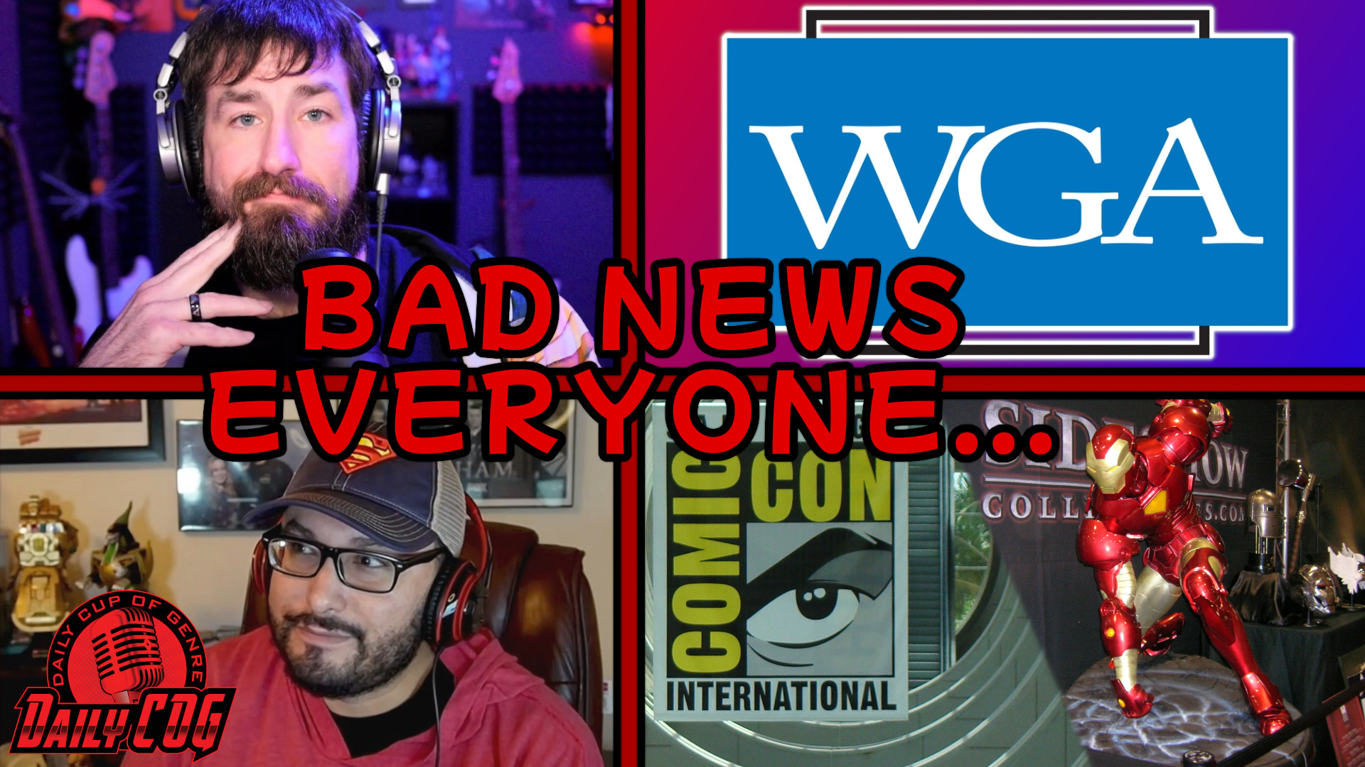 The Writers Strike Affects EVERYONE & Are Conventions Dying? | D-COG