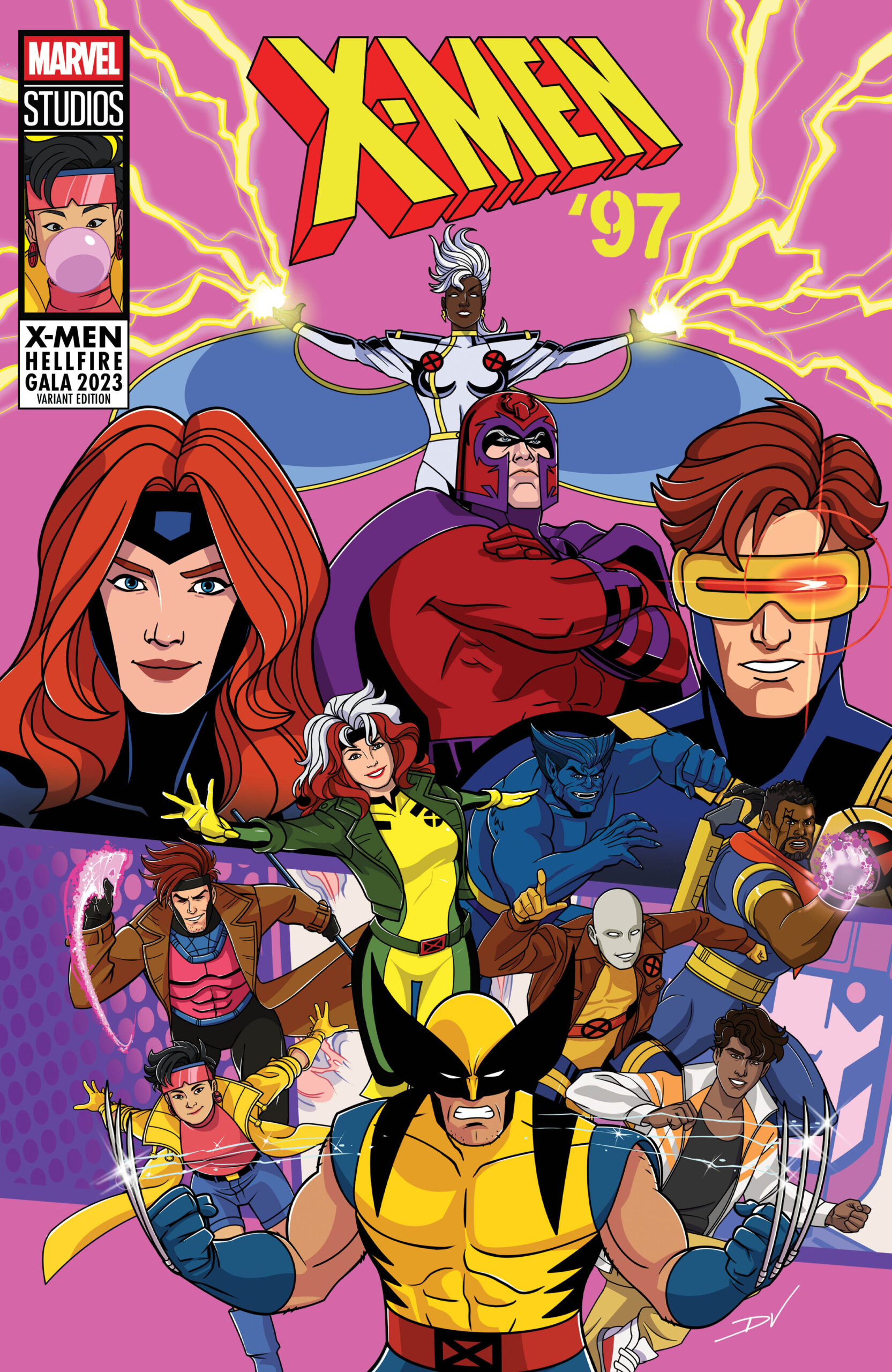 The Legendary X-Men ’97 Showcase In An Exciting X-Men: Hellfire Gala #1 Variant Cover!