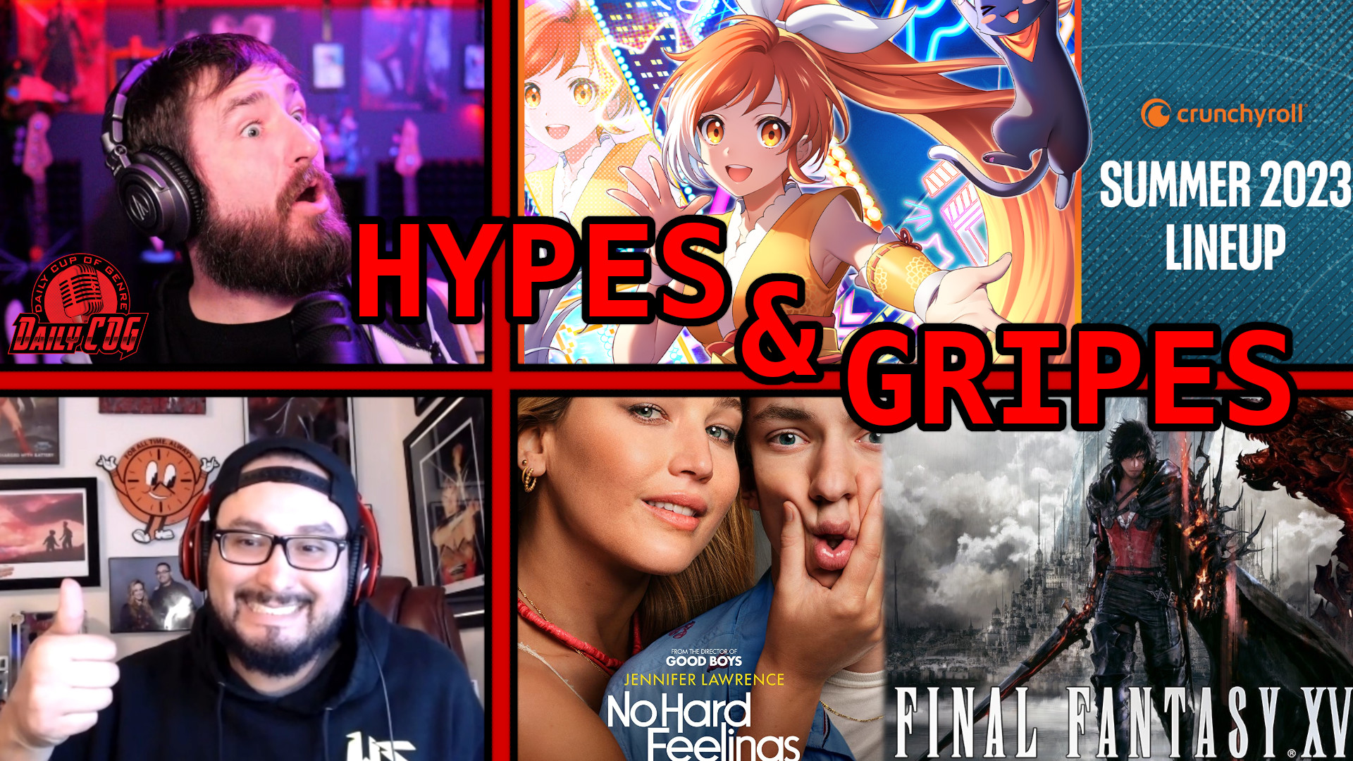 Comedy Is Dead, Crunchyroll’s Summer Anime, & Final Fantasy XVI’s Flaws | D-COG