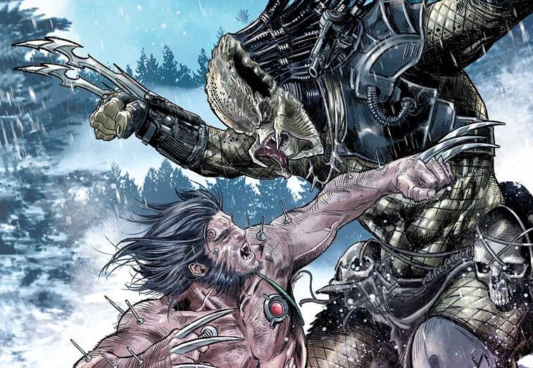 Two Of The Deadliest Hunters Go To Battle With Predator Versus Wolverine