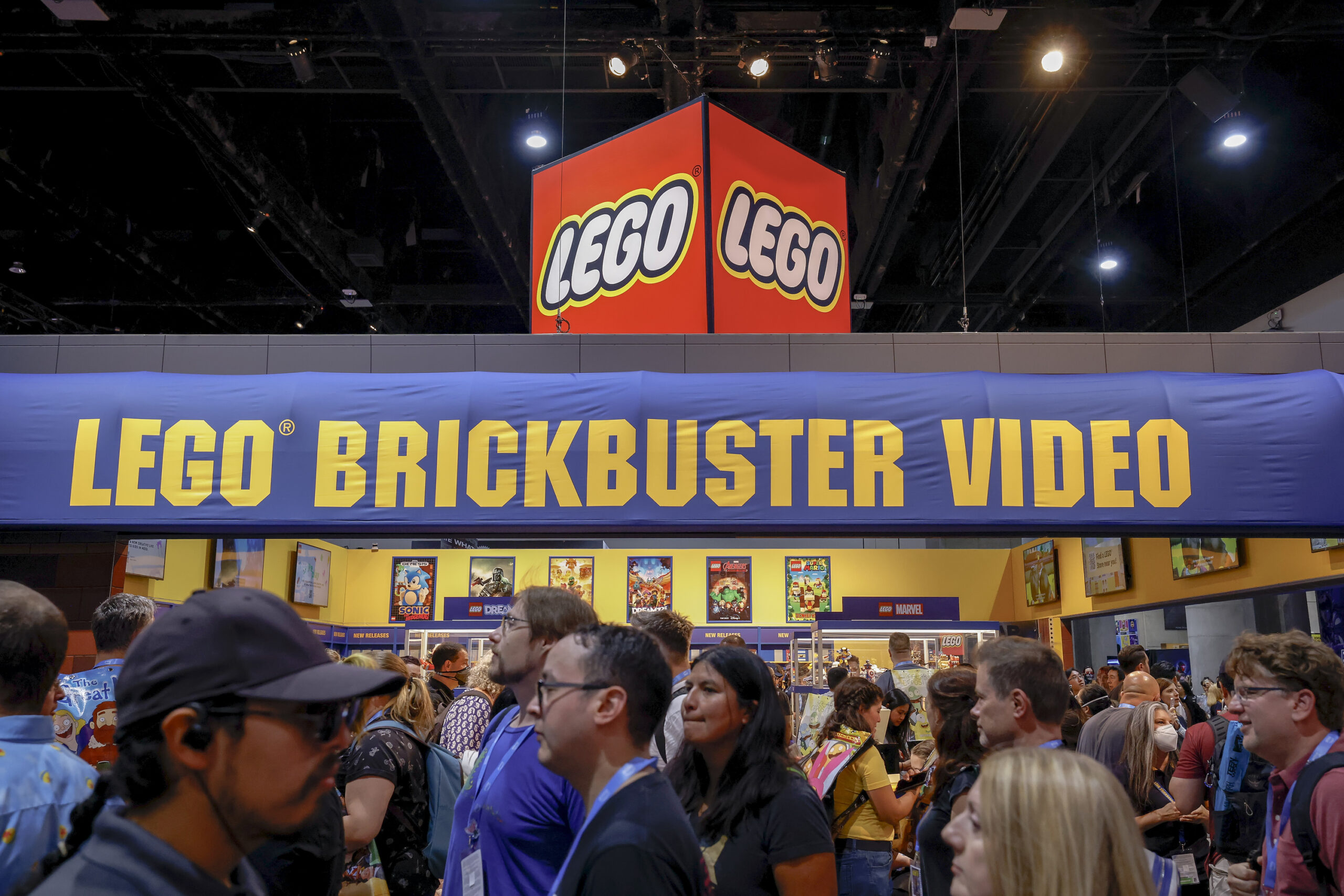 LEGO On All The Fun At Their Brickbuster Booth At Comic-Con | SDCC 2023 Interview