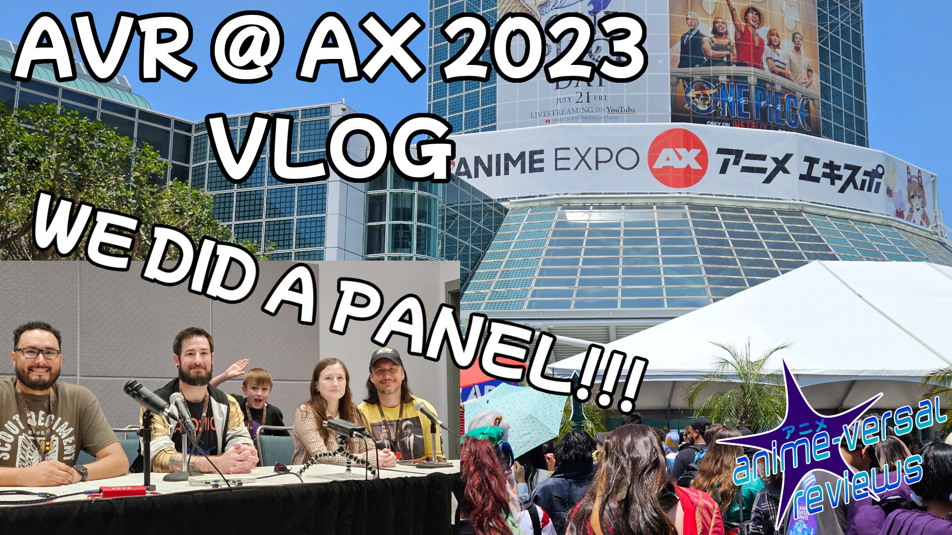 OUR FIRST ANIME EXPO!!! | AVR At Anime Expo 2023 Vlog