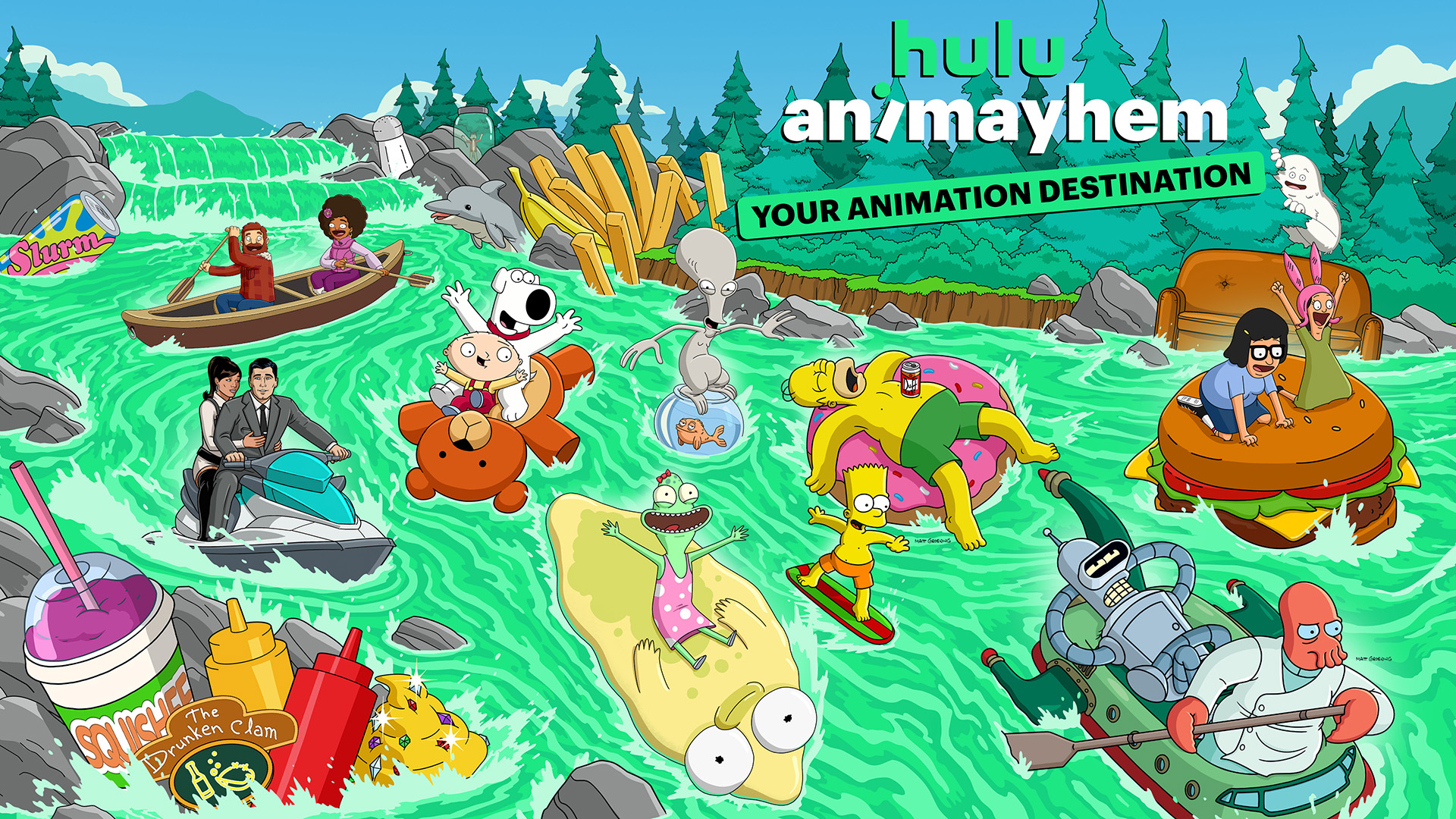 Hulu Launches Hulu Animayhem Ahead of SDCC 2023