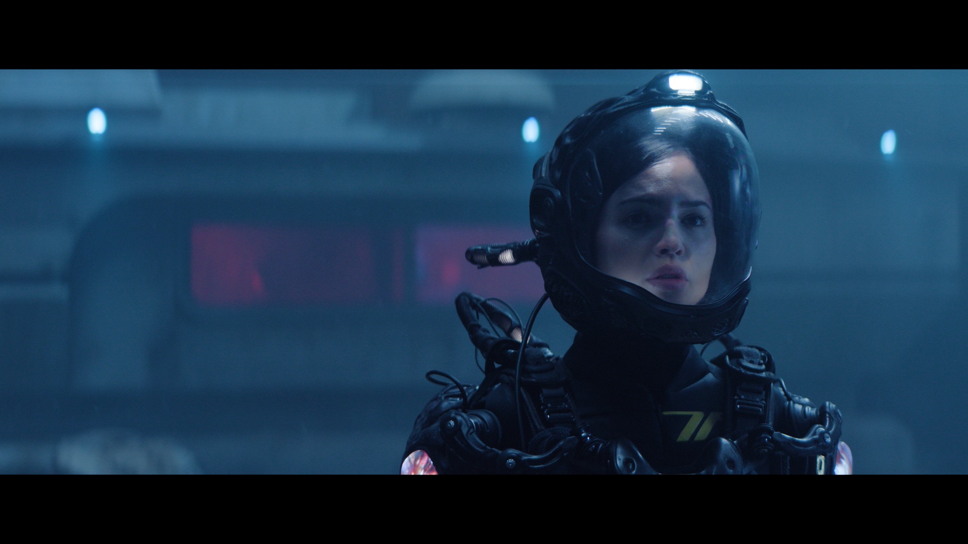 First Look of Eiza González and Aaron Paul in Sci-Fi Thriller Film Ash