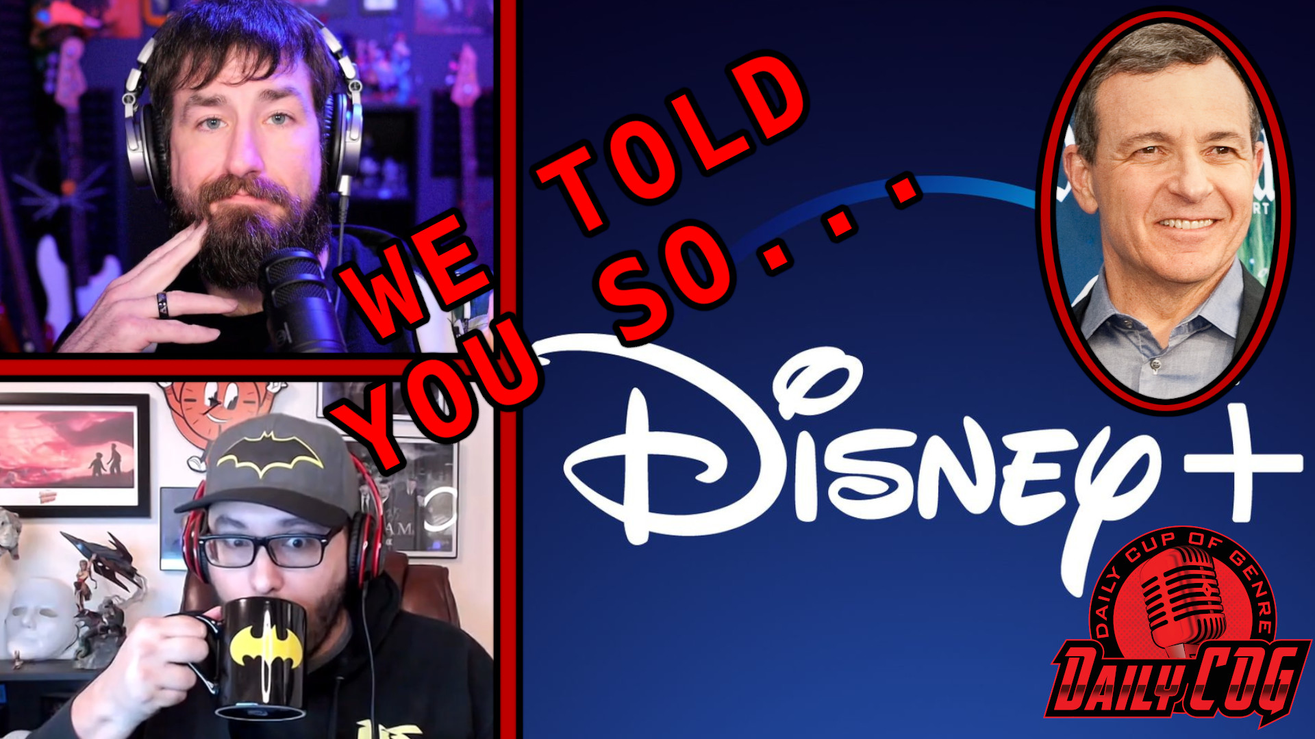 VALIDATION! Bob Iger’s Comments Show We Were Right All Along | D-COG