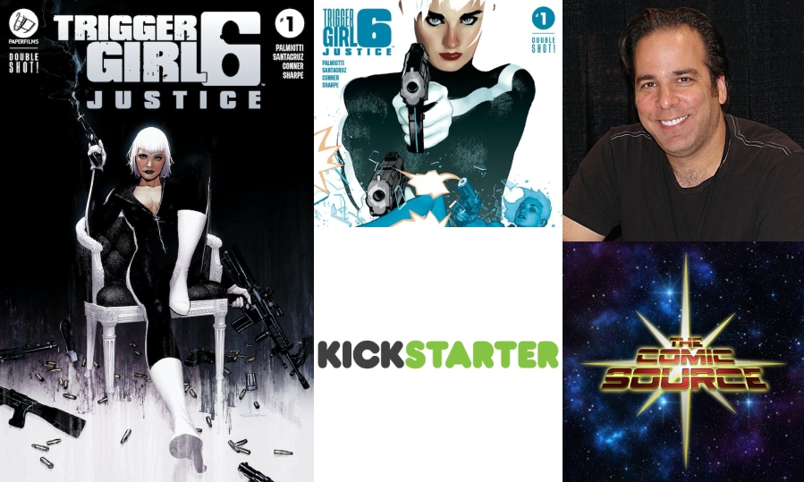Triggergirl 6 Kickstarter Spotlight with Jimmy Palmiotti: The Comic Source Podcast