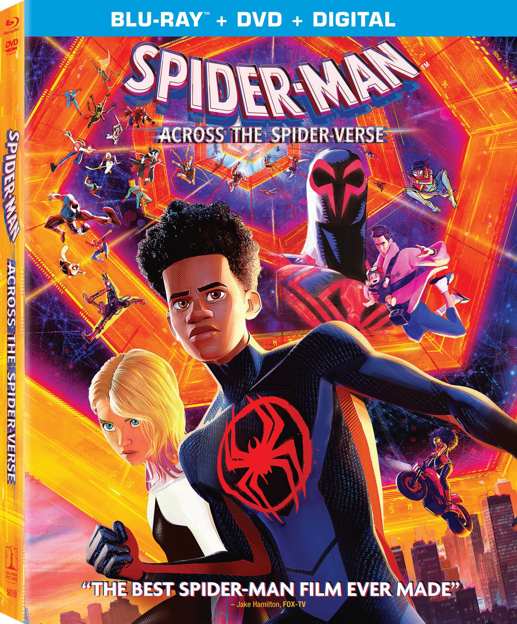 Swinging Into The Spider-Verse: A Review of Spider-Man: Across The Spider-Verse DVD