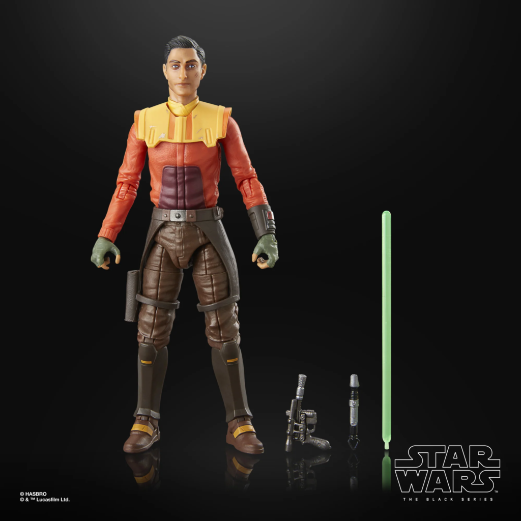Hasbro has a listing plus new images for the Ezra Bridger Ahsoka figure, and it reveals what Ezra's show look will be