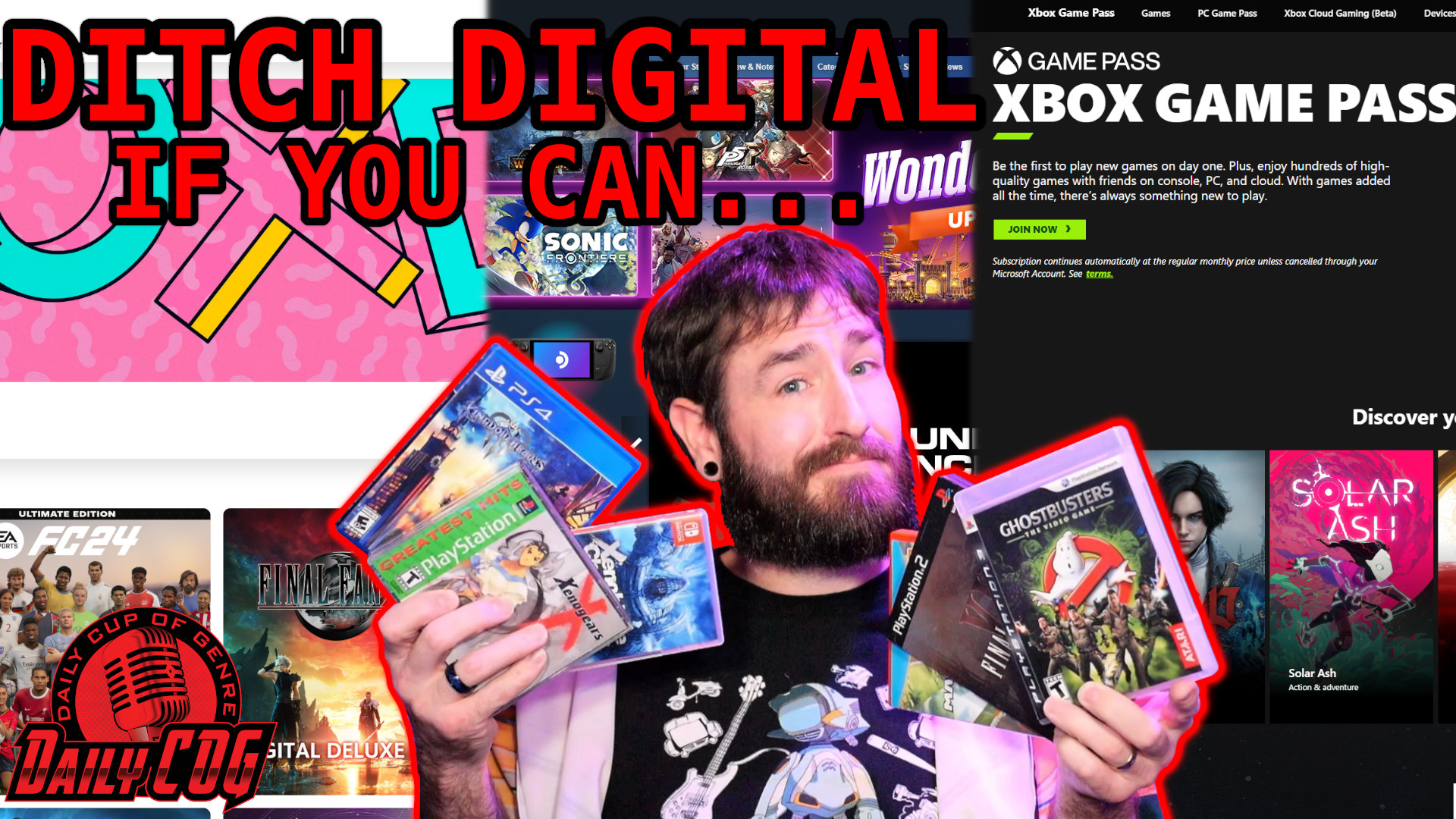 Re-Embrace Physical Media: The Problems With Digital Only | D-COG