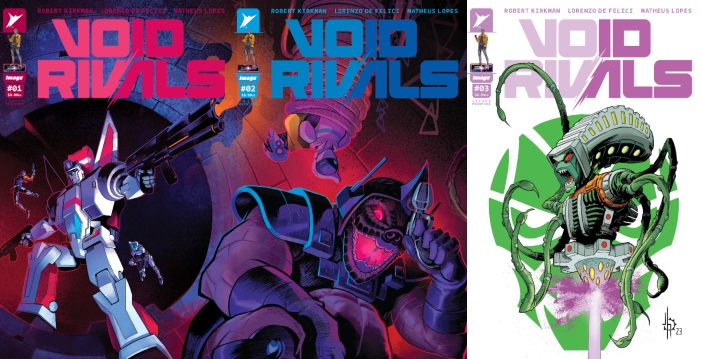SKYBOUND AND HASBRO ANNOUNCE SUBSEQUENT TRANSFORMERS COVER REPRINTS FOR ROBERT KIRKMAN & LORENZO DE FELICI’S VOID RIVALS  