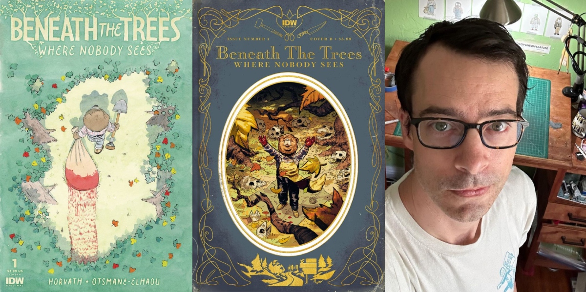 Beneath The Trees Where Nobody Sees Preview with Patrick Horvath: The Comic Source Podcast