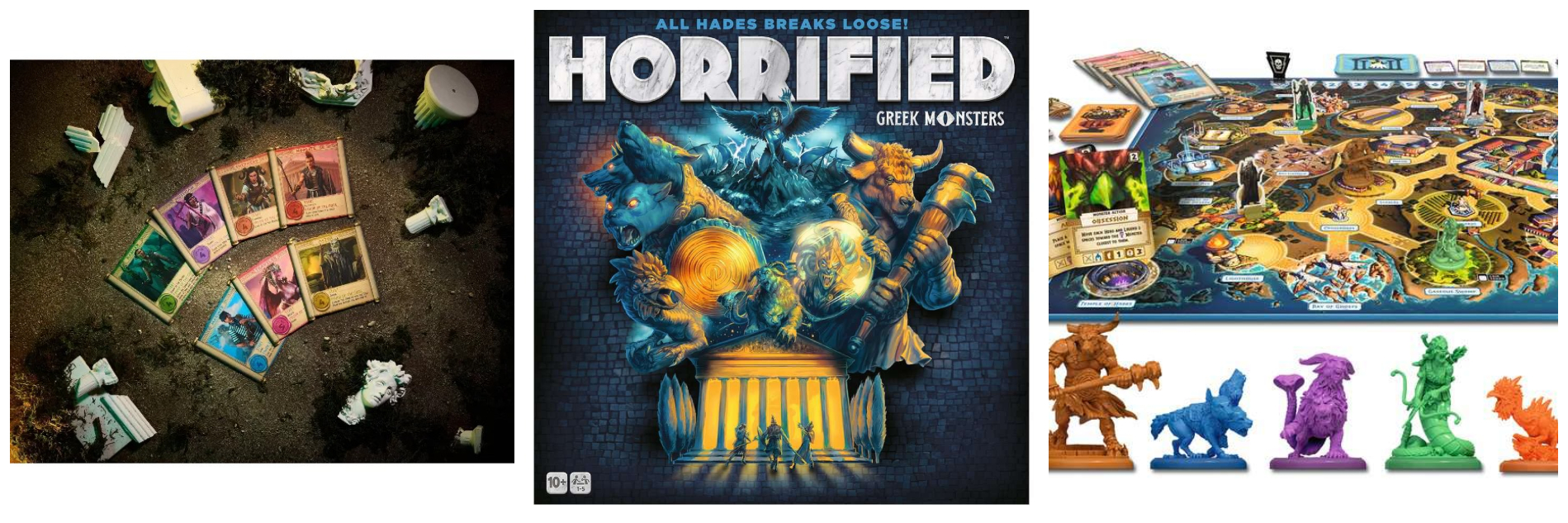 Tabletop Game Review – Horrified: Greek Monsters