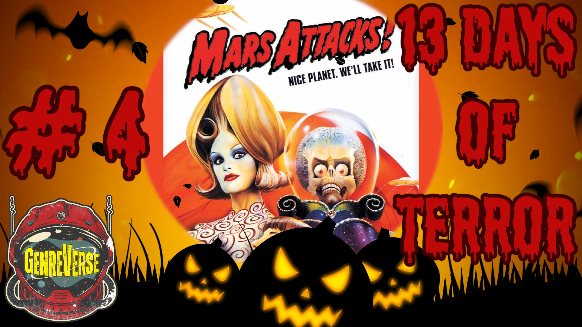 Mars Attacks! Review: Horror Trading Cards Go Hollywood | GV’s 13 Days of Terror