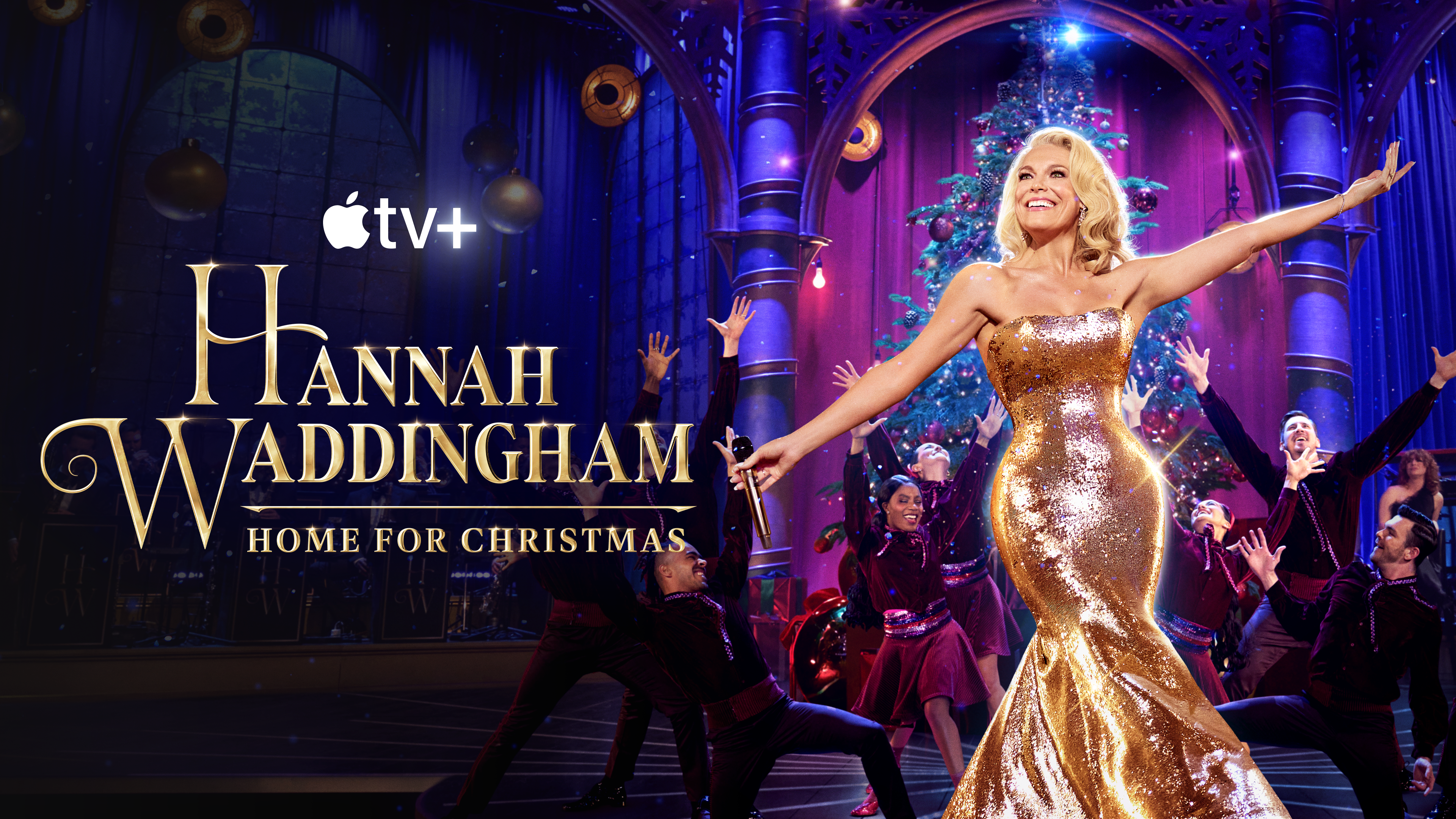 Hannah Waddingham Spreads Holiday Cheer In Star-Studded Christmas Spectacular