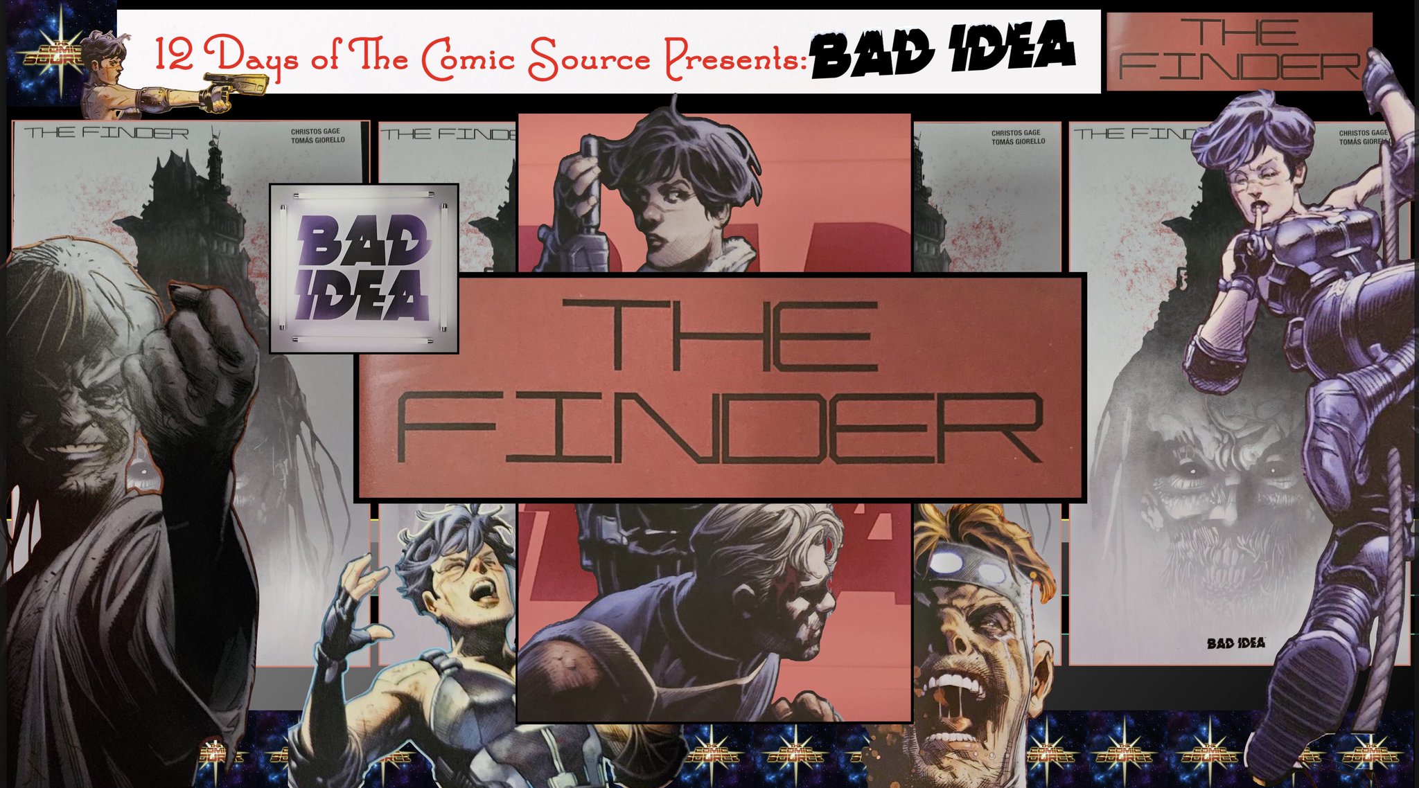 12 Days of The Comic Source Presents: Bad Idea – The Finder Spotlight
