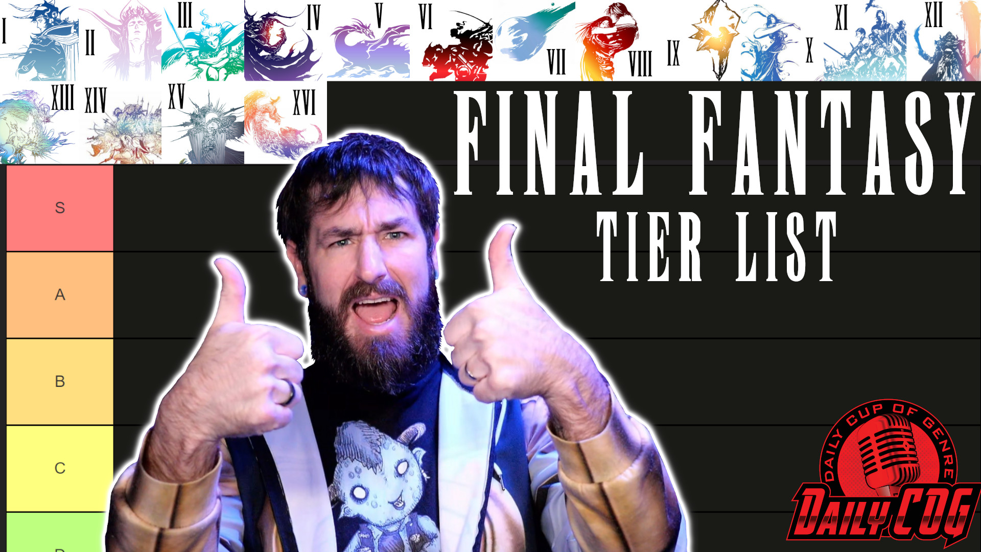 No News, So Let’s Make A Mainline Final Fantasy Tier List | D-COG