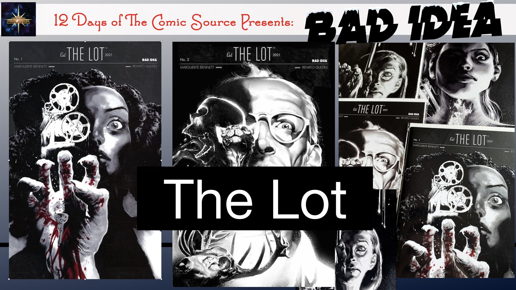 12 Days of The Comic Source Presents: Bad Idea – The Lot Spotlight